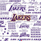 NBA LA Lakers Historic Blast Amazon Echo Buds Skin