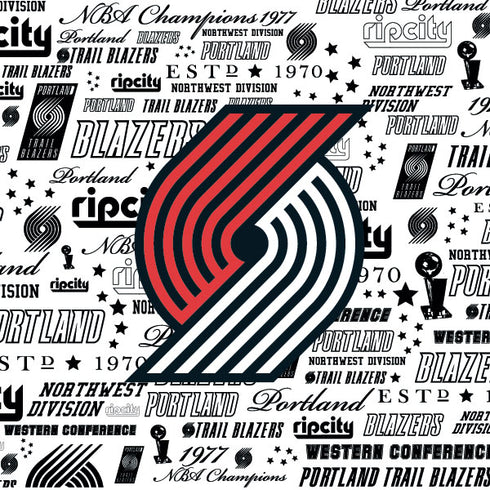 NBA Portland Trail Blazers Historic Blast Galaxy Buds Live Skin