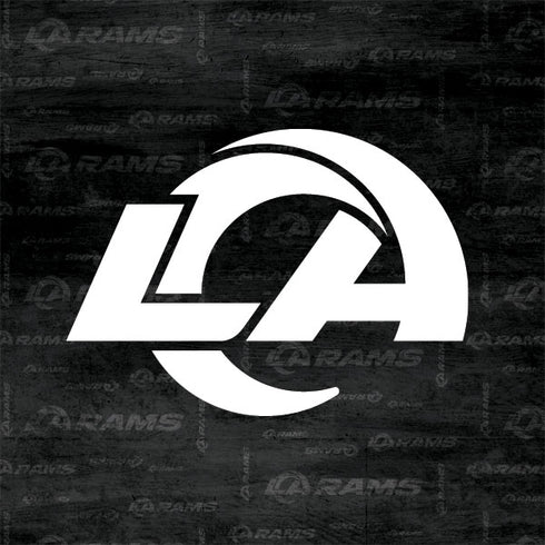 NFL Los Angeles Rams Black & White iPhone 15 Skin