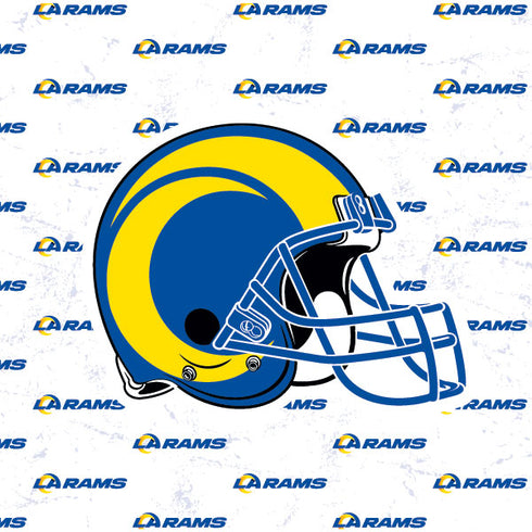 NFL Los Angeles Rams White Logo Blast Apple AirPods (3rd Gen 2021) Skin