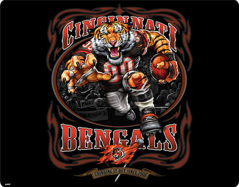 Liquid Blue NFL Cincinnati Bengals Running Back Steam Deck Handheld Gaming Computer OLED Skin