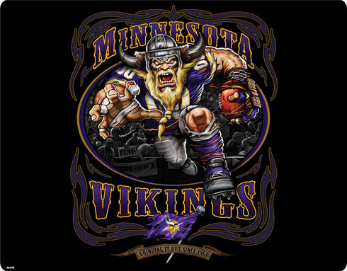 Liquid Blue NFL Minnesota Vikings Running Back Galaxy Buds Live Skin