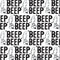 Looney Tunes Road Runner Beep Grid Xbox 360 Slim (2010) Skin