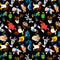 Looney Tunes Identity Pattern AirPods Pro 2nd Gen Skin