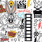 Looney Tunes Bugs Bunny Patches Amazon Echo Buds Skin