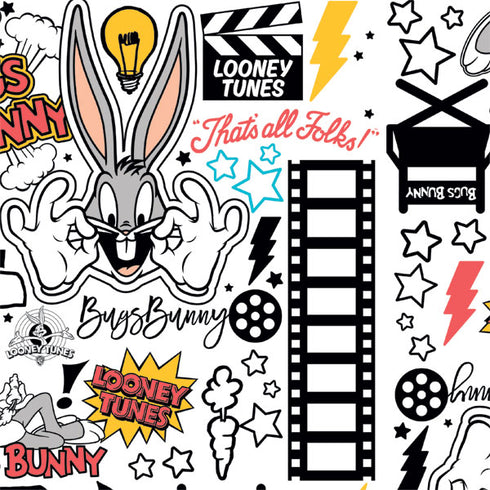 Looney Tunes Bugs Bunny Patches Nintendo Switch Lite Skin