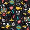 Looney Tunes Daffy Duck Patches Galaxy A50 Clear Case