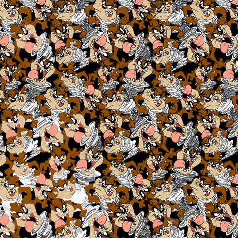 Looney Tunes Taz Super Sized Pattern Galaxy Skins