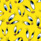 Looney Tunes Tweety Bird Super Sized Pattern Wii (Includes 1 Controller) Skin