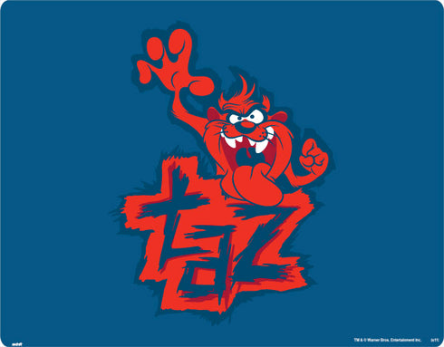 Looney Tunes Tasmanian Devil Blue MacBook Skins
