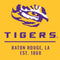LSU Tigers Baton Rouge Yellow iPhone 13 Folio Case