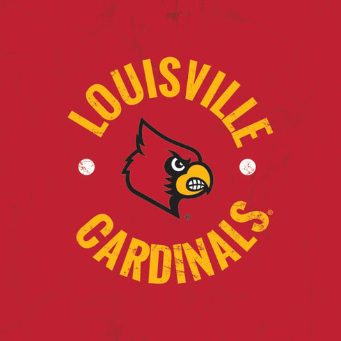 University of Louisville Cardinals Faded Galaxy A35 5G Clear Case