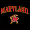 University of Maryland Collegiate Text iPhone 14 Pro Folio Case