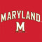 University of Maryland Collegiate Text Red iPhone 15 Pro Clear Case