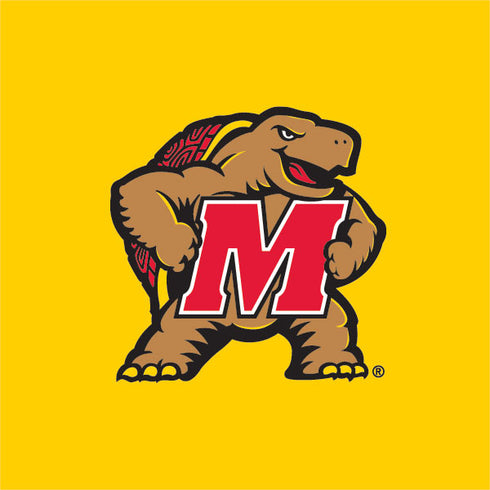 University of Maryland Terps Yellow MacBook Pro 14in (2021-24) Case plus Skin