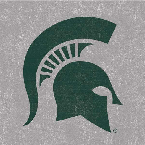 Michigan State University Grey Spartans Logo Galaxy A20 Clear Case