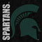 Michigan State University Bold Spartans Logo iPhone 14 Folio Case