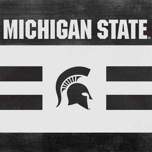 Michigan State University Black and White Stripes Galaxy Note 9 Skin