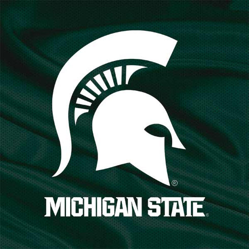 Michigan State University Away Grey Jersey Steam Deck Handheld Gaming Computer OLED Skin