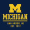 University of Michigan Ann Arbor Est 1817 iPhone 14 Pro Folio Case