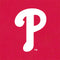 MLB Philadelphia Phillies - Solid Distressed iPhone 15 Pro Max Clear Case