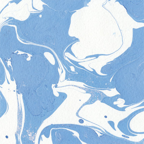 Marbleized Blue PlayStation 4 Gold Wireless Headset Skin