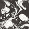 Marbleized Black iPhone 15 Pro Clear Case