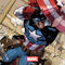 Marvel Captain America Epic Shield Break Galaxy S25 Skin