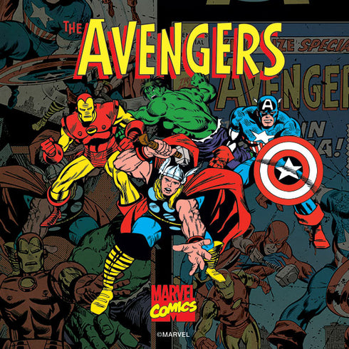 Marvel Classic Comics Avengers Assemble Galaxy A30 Clear Case