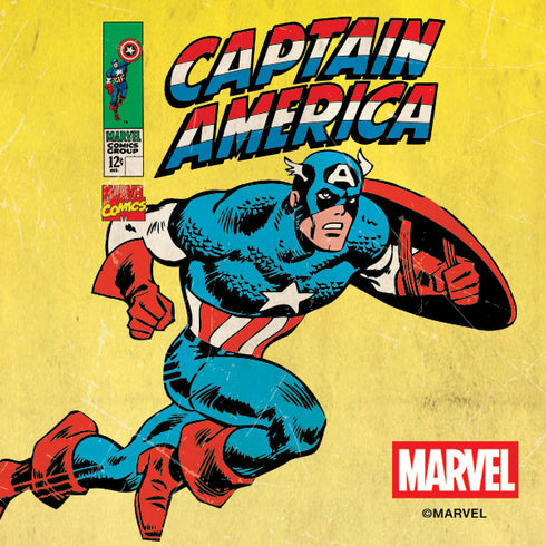 Marvel Classic Comics Captain America Galaxy S25 Plus Skin