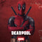 Marvel Deadpool Legacy Deadpool Red Poster Galaxy Z Fold4 5G Clear Case