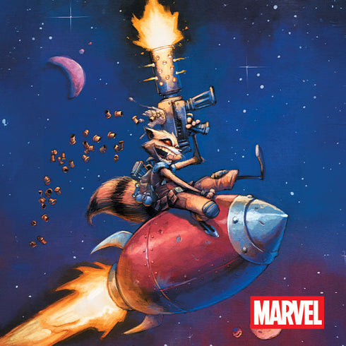 Marvel Rocket Raccoon Rocket Ride Galaxy A33 5G Clear Case