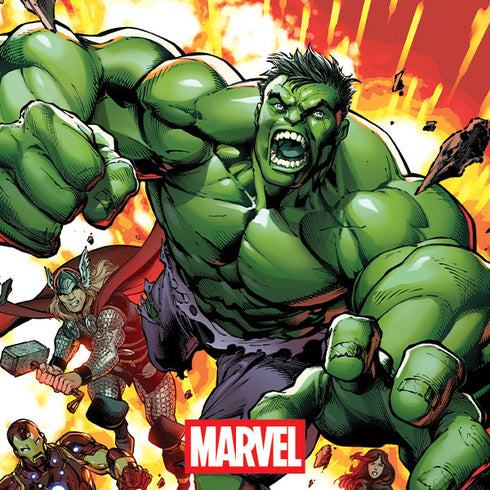 Marvel Avengers Assemble Hulk Galaxy A53 5G Clear Case