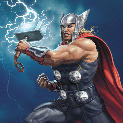 Marvel Thor Thor and Mjolnir Nintendo Switch (2017-2021) Joy-Con Controller Skin