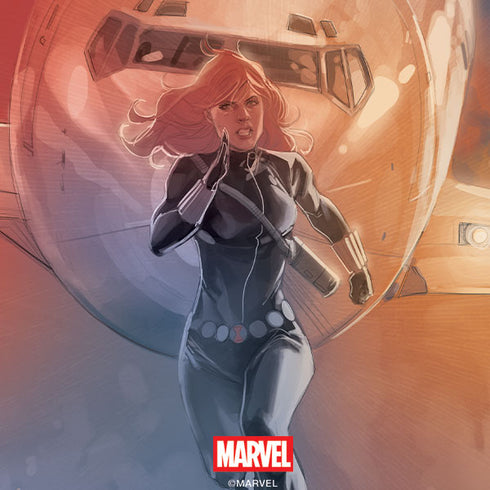 Marvel Black Widow Running PlayStation VR2 Skin