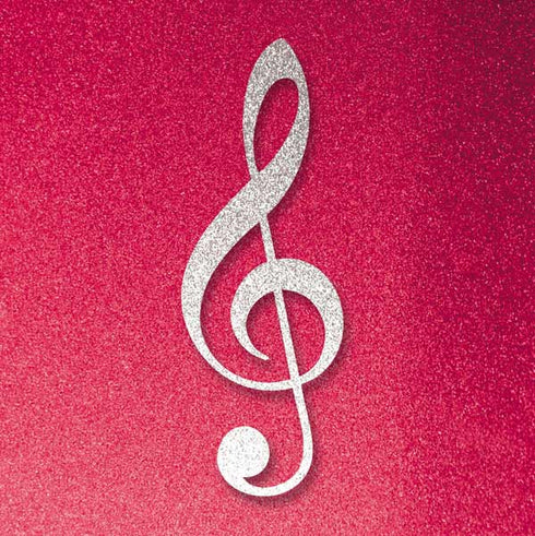 Pink Glitter Music Note SteelSeries Rival 600 Gaming Mouse Skin