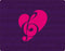 Purple Musical Notes Moto E5 Plus Skin