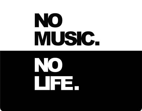 No Music No Life Bose Noise Cancelling Headphones 700 Skin