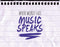 When Words Fail Music Speaks Yoga 910 2-in-1 14in Touch-Screen Skin