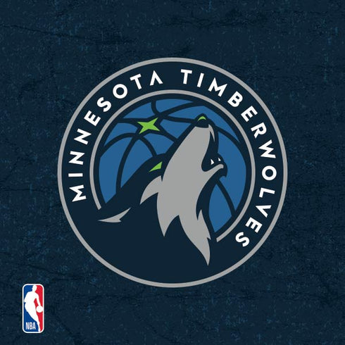 NBA Minnesota Timberwolves Distressed Wii U (Console + 1 Controller) Skin