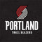 NBA Portland Trail Blazers Distressed Xbox 360 Slim (2010) Skin