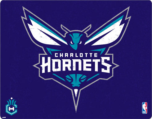 NBA Charlotte Hornets Distressed-Purple MacBook Skins