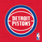 NBA Detroit Pistons Distressed Wii (Includes 1 Controller) Skin