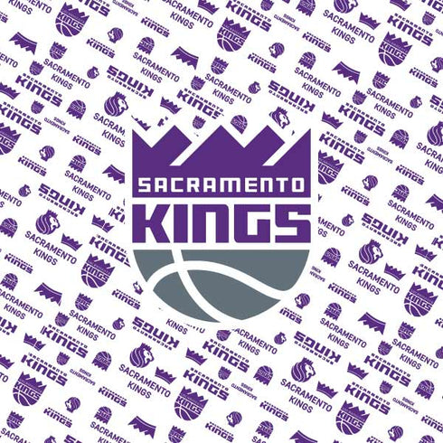 NBA Sacramento Kings History Logo Blast MacBook Skins