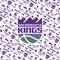 NBA Sacramento Kings History Logo Blast MacBook Skins