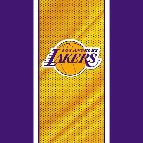 NBA Los Angeles Lakers Home Jersey Steam Deck Handheld Gaming Computer OLED Skin