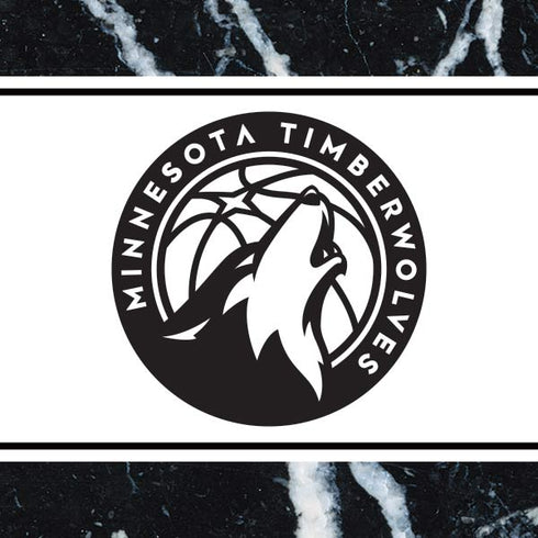 NBA Minnesota Timberwolves Marble iPhone 15 Pro Max Folio Case