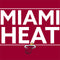 NBA Miami Heat Standard - Red Galaxy A50 Clear Case