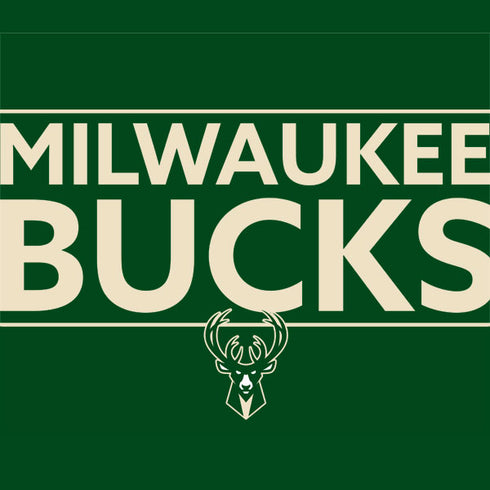 NBA Milwaukee Bucks Standard - Green Galaxy Z Flip Skin