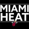 NBA Miami Heat Standard - Black Apple AirPods 2 Skin
